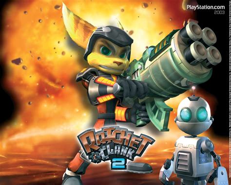 Wallpapers - Ratchet & Clank: Going Commando - PS2 - Ratchet Galaxy