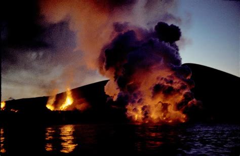 Surtr's (Island Surtsey) Volcanic Island, Iceland ~ Great Panorama Picture