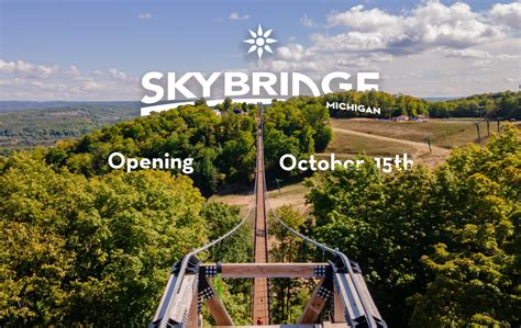 SkyBridge Michigan, world’s longest timber-towered suspension bridge ...