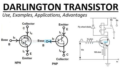 Darlington Transistor (Darlington Pair) | Transistors, Darlington, Circuit board design