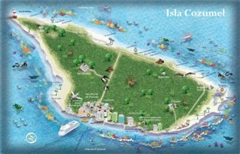 Cozumel Maps | Mexico | Discover Cozumel Island with Detailed Maps