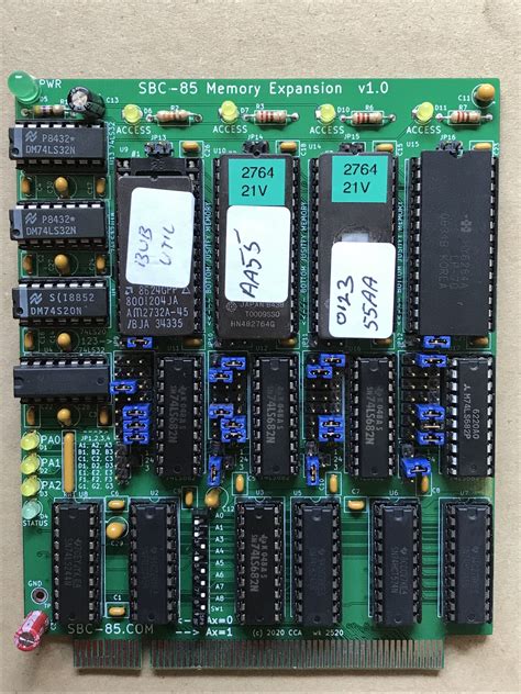 Memory Expansion Board Now Available – SBC-85