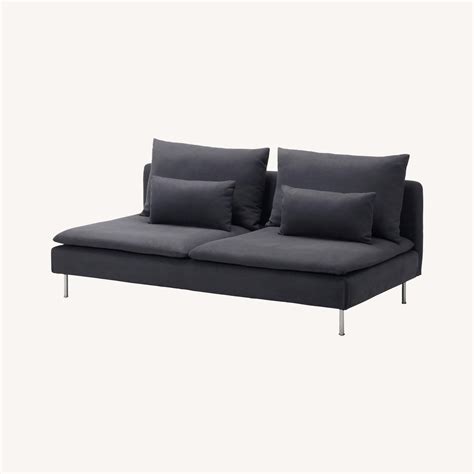 IKEA Soderhamn Dark Grey Sofa Section - AptDeco