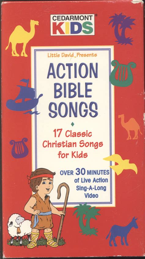 Action Bible Songs 1995 Cedarmont Kids Video : Free Download, Borrow ...