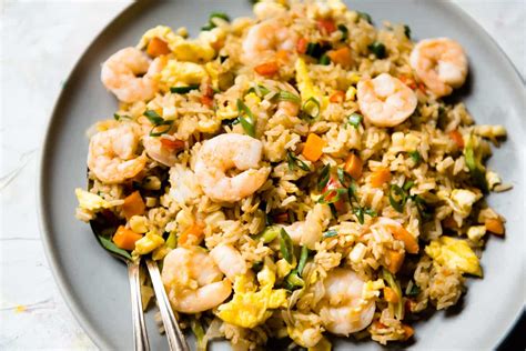 Easy 30-Minute Shrimp Fried Rice | Healthy Nibbles