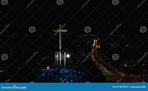 Nightlife In Warsaw, Poland, People At The Palace Square Royalty-Free ...