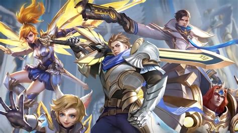 Lightborn, Skins, Alucard, Harith, Fanny, Tigreal, Granger, ML, 4K, #7.553 Wallpaper