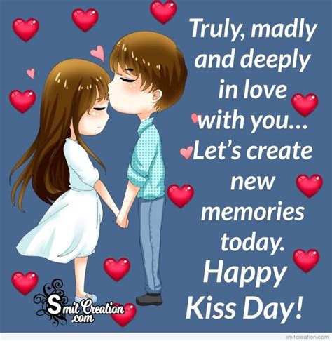 Happy Kiss Day My Dear - SmitCreation.com