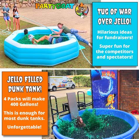 JELLO WRESTLING PACKAGE! Just Add Water 100 Gallon of Jelly for pool ...