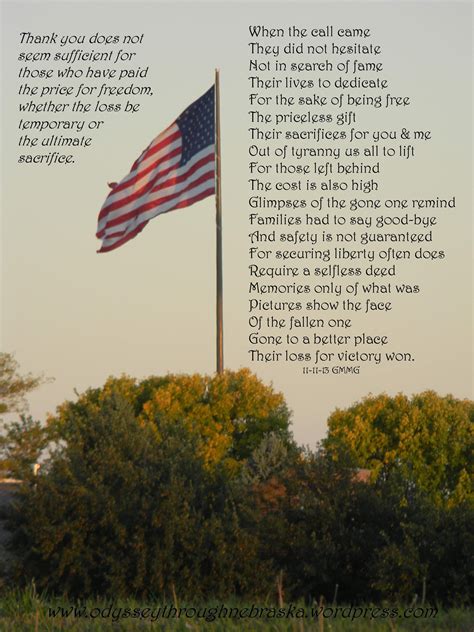 Veterans Day Poems - neldahayes