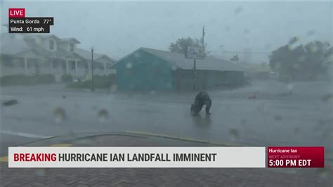 Watch Jim Cantore Battle The Winds Of Hurricane Ian - Videos from The ...