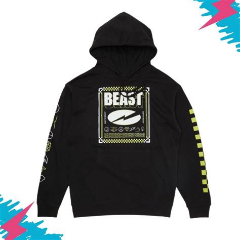 Mr Beast Hoodies - Mr Beast ‘Frosted Beast’ Pullover Hoodie | Mr Beast Shop