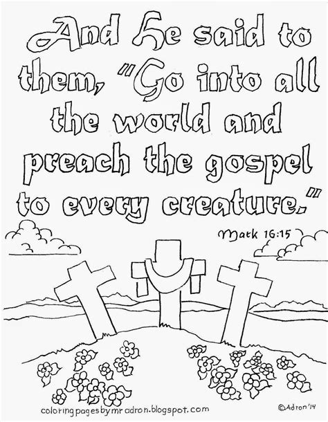 Gospel Project Printables