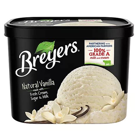 Breyers Vanilla Ice Cream, 64 oz | BJ's Wholesale Club