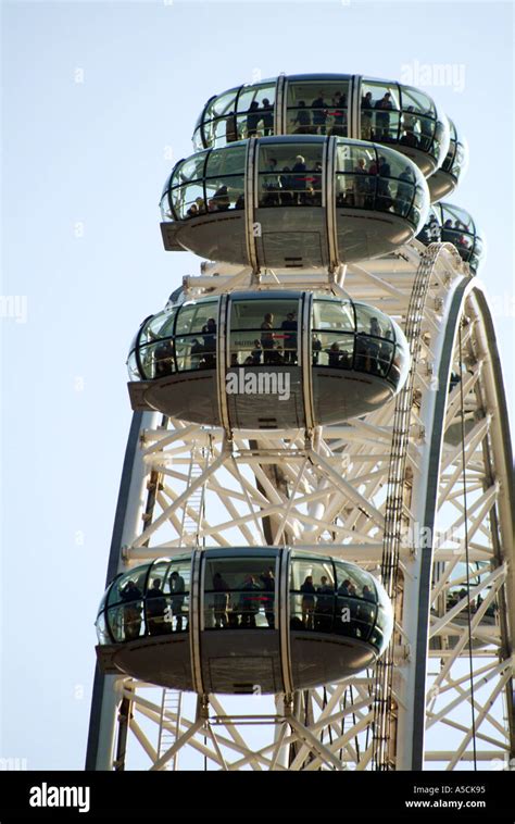 London Eye tourist attraction Stock Photo - Alamy