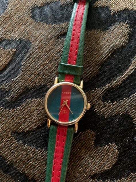 Vintage Gucci Watch on Mercari | Gucci watch, Leather, Vintage gucci