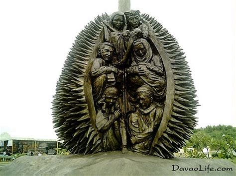 Durian Sculpture at the Davao International Airport- DAVAO LIFE