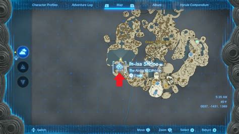 Where is the Third Shrine in Zelda Tears of the Kingdom? Shrine 3 Location Shown - Gamer Journalist