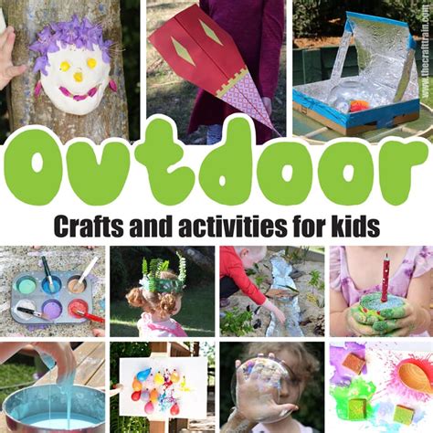 Outdoor activities and crafts for kids - The Craft Train