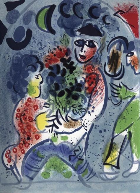 1969 Chagall Original Lithograph vol 3 Frontispiece | Artebonito
