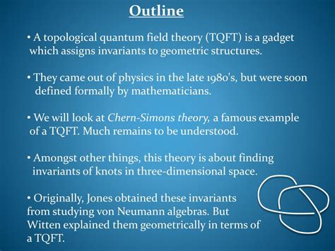 PPT - Topological quantum field theory from path integrals to higher ...