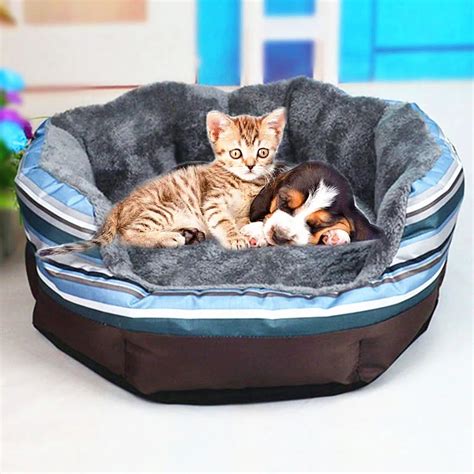 Pet Products Dogs House Beds For Puppy Large Dog Winter Warm Cotton Bed ...