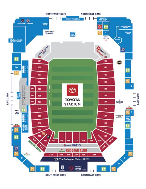 Fc Dallas Stadium Seating Chart - Stadium Seating Chart