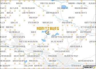 Moritzburg (Germany) map - nona.net