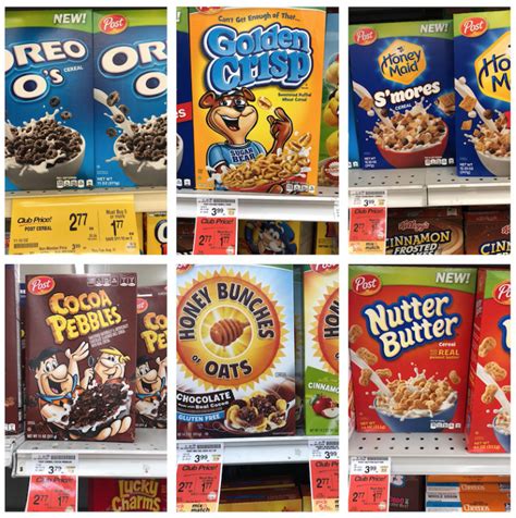 Post Honeycomb, Chips Ahoy & NutterButter Cereals Just $.77 Other Post Cereals $1.77 or Less ...