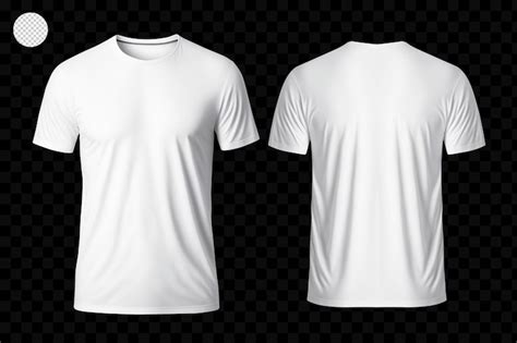 Premium PSD | T-shirt front and back