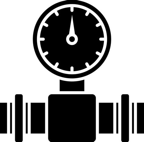 Pressure gauge sign or symbol. 24243648 Vector Art at Vecteezy