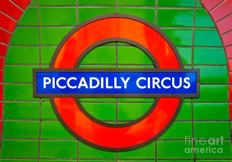 Piccadilly Circus Tube Station Photograph by Luciano Mortula - Fine Art America