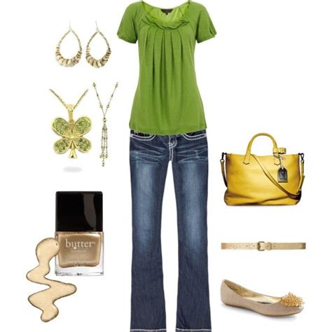 green and gold outfit | Outfits, Clothes, Clothes design