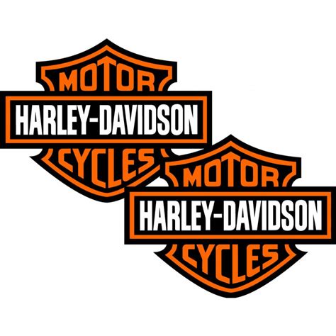 Harley Davidson Logo Stickers Decals 2x - DecalsHouse