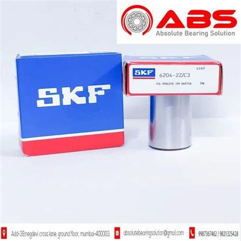 Bearing Steel 6204zz/C3 SKF at Rs 236/piece in Mumbai | ID: 2851942137962