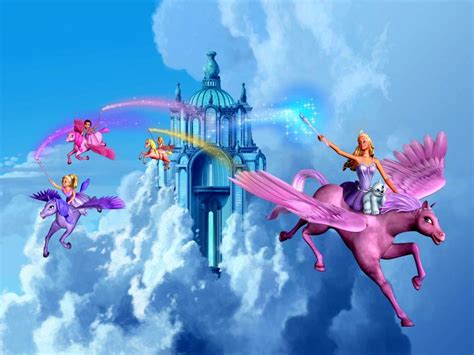 Barbie Magic Of The Pegasus - Barbie Princess Wallpaper (31680819) - Fanpop