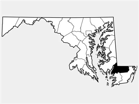 Wicomico County, MD - Geographic Facts & Maps - MapSof.net