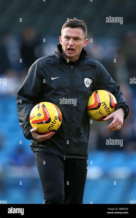 Barnsley coach Paul Heckingbottom Stock Photo - Alamy