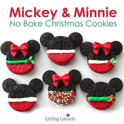 Mickey & Minnie Mouse Christmas Cookies | Disney Dessert