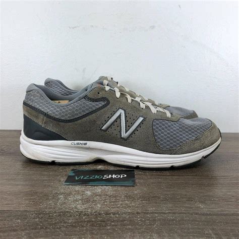 New Balance 411v2 Suede Silver Gray Cush Walking... - Depop