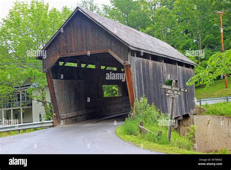 Vermont Covered Bridges Stock Photo - Alamy