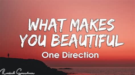 One Direction - What Makes You Beautiful (Lyrics) Chords - Chordify