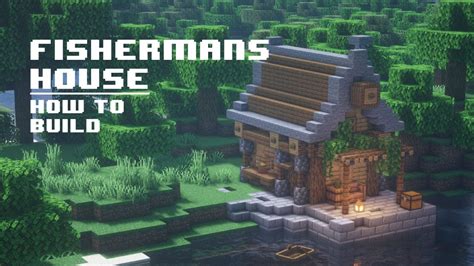 Minecraft | How to build Simple Fisherman's House - YouTube