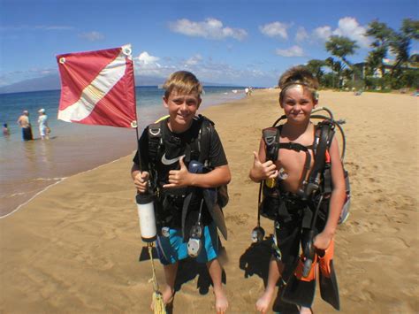 Kids Beginner Scuba Diving Maui | Scuba Lessons for Children In ...