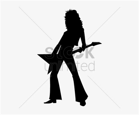 Rockstar Silhouette Clipart Silhouette Clip Art - Silhouette Rock Star Clipart - 600x599 PNG ...