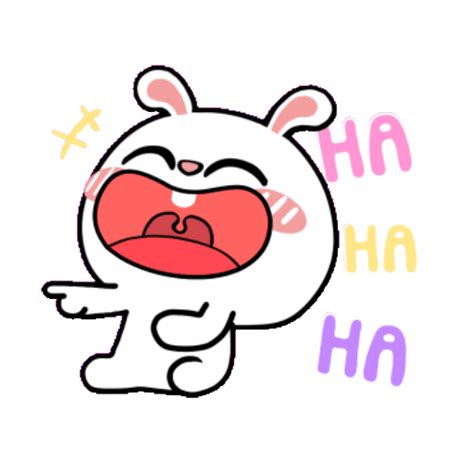 Line Creators Stickers Happy Bunny Example With Gif Animation | My XXX ...