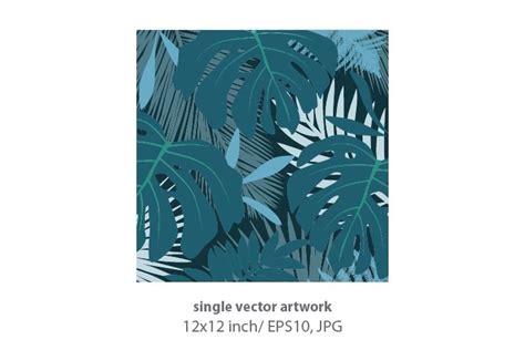 Palm branches - VECTOR ARTWORK (679676)