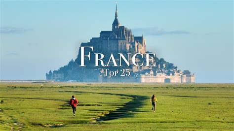 Top 25 Places To Visit in France - Travel Guide - Youtube Trending