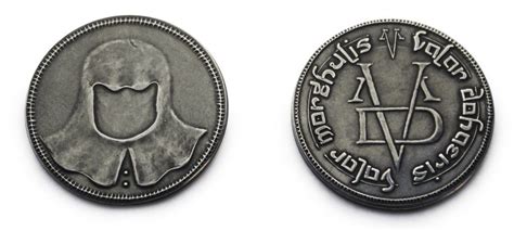 Valar Morghulis coin | Faceless men, Coins, Game of thrones gifts