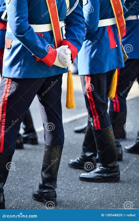 Guard of Honor during a Military Ceremony Stock Photo - Image of outdoor, history: 130548820